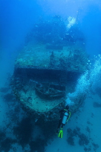 Curacao Wreck by Gian Dandrea 
